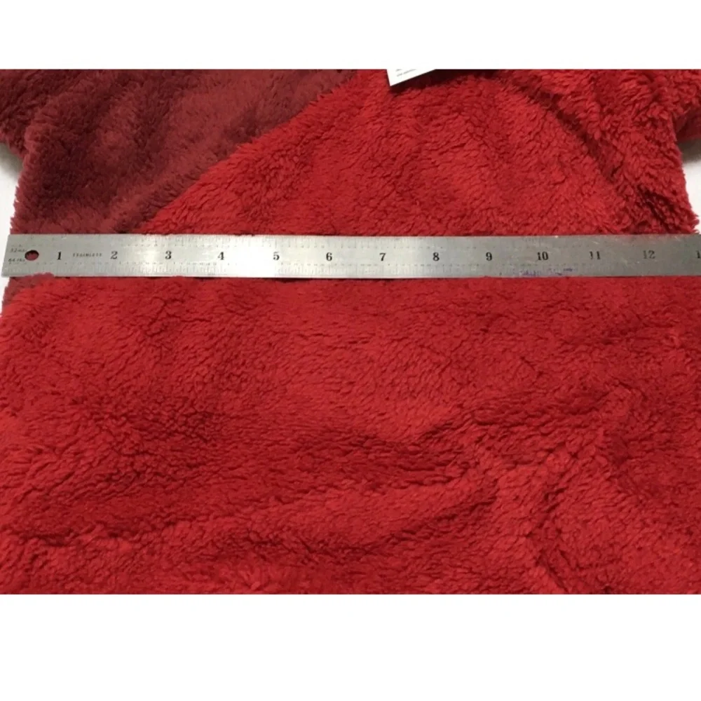 Frisco Pet Apparel XL Dog Burgundy Red Fleece Pullover Hoodie